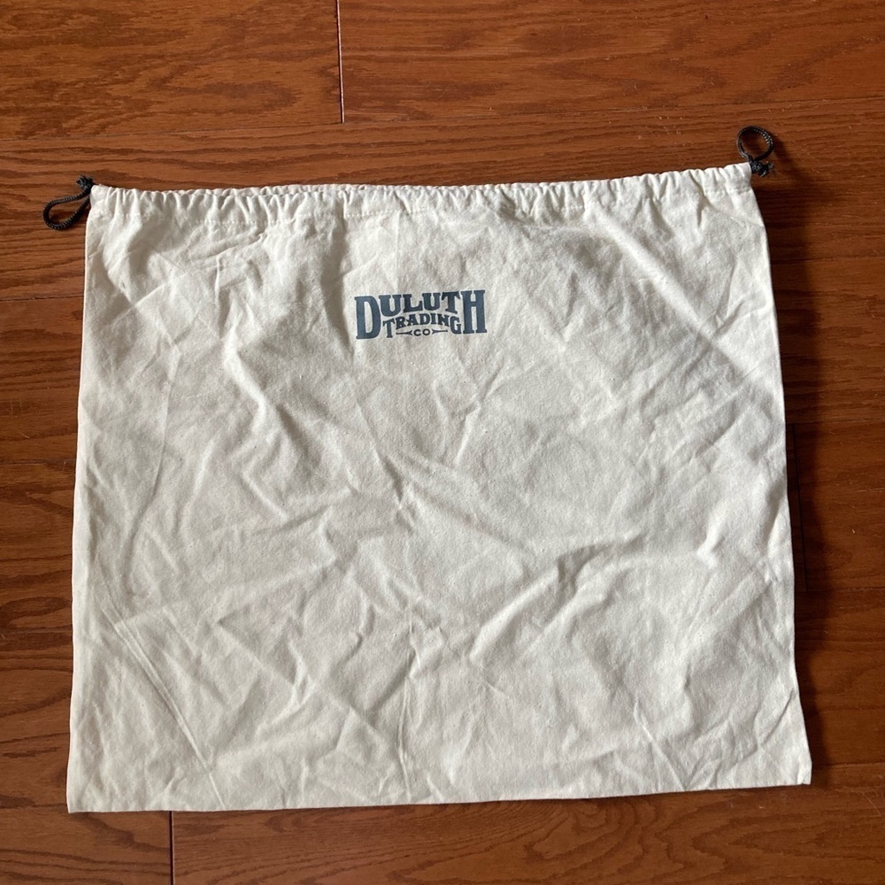 Duluth trading company purse dust bag 20 x 18